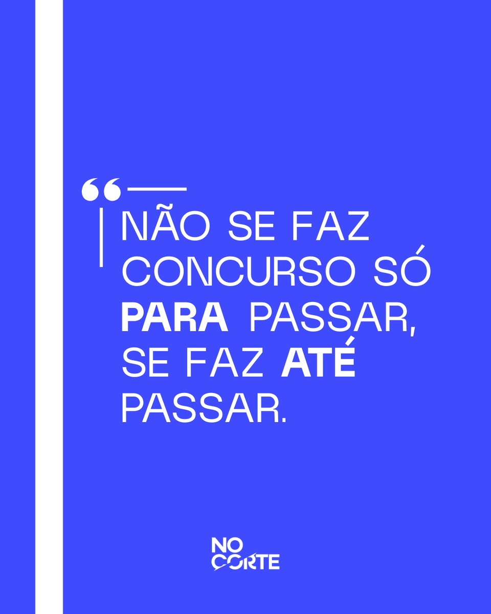NoCorteConc's tweet image. Um lembrete para colar na parede do cantinho de estudos. 📌

Envie para aquele amigo(a) que precisa ler isso hoje pra não desistir. 🔥

#nocorte #concurseiro #estudos #candidatos