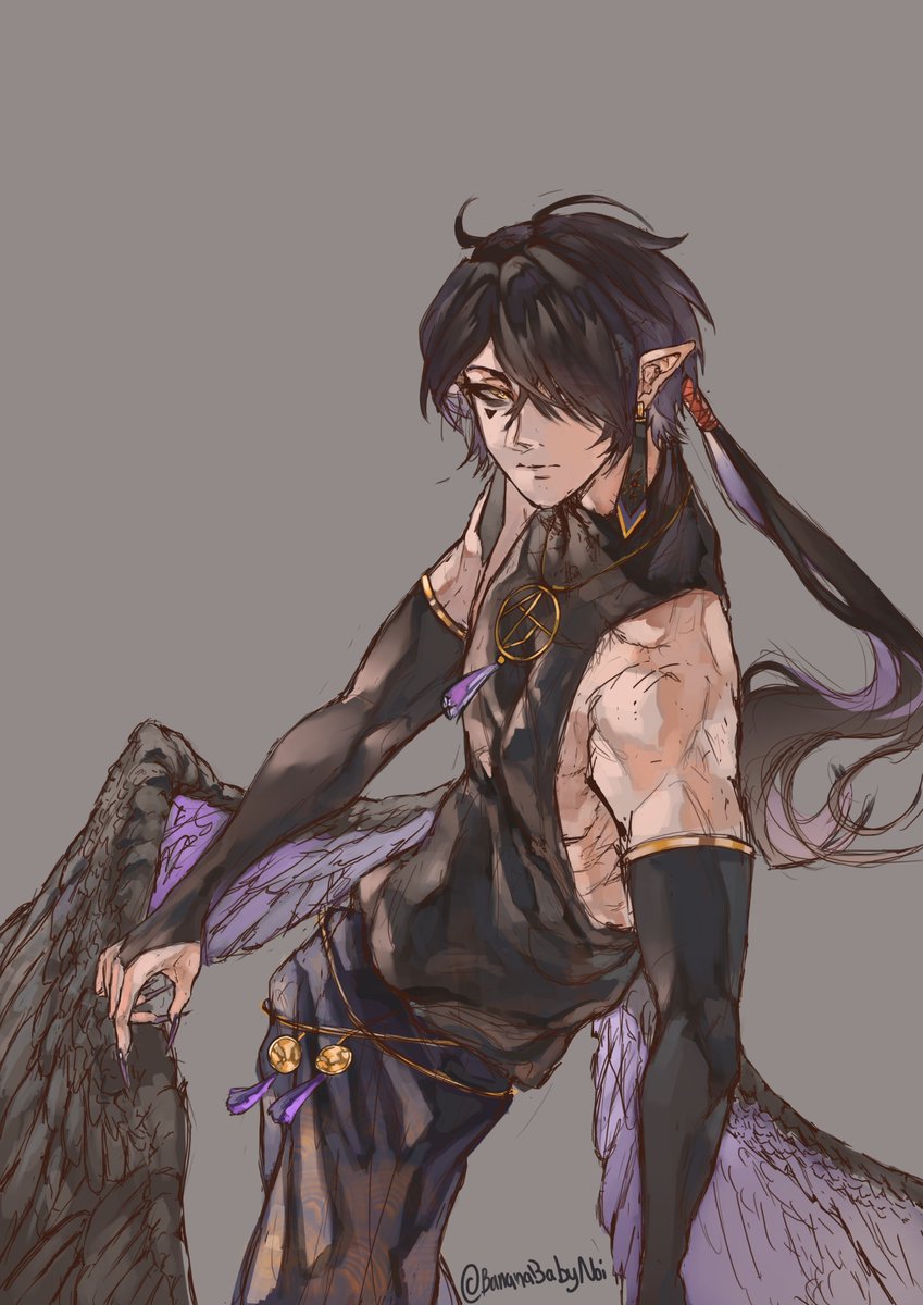 #AmikotoArt
I honestly did not like my past fanart I did for him so I'm gonna try to redeem myself with this tho it's so messy 🦭