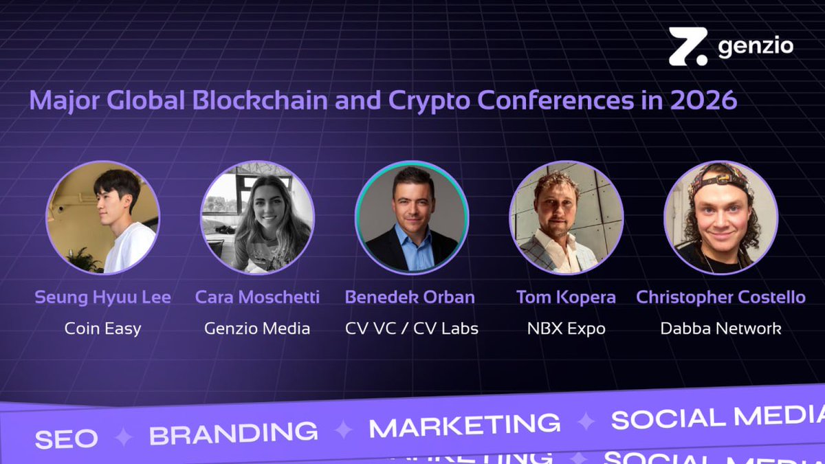 Genzio Media 📍ETHCC tweet media