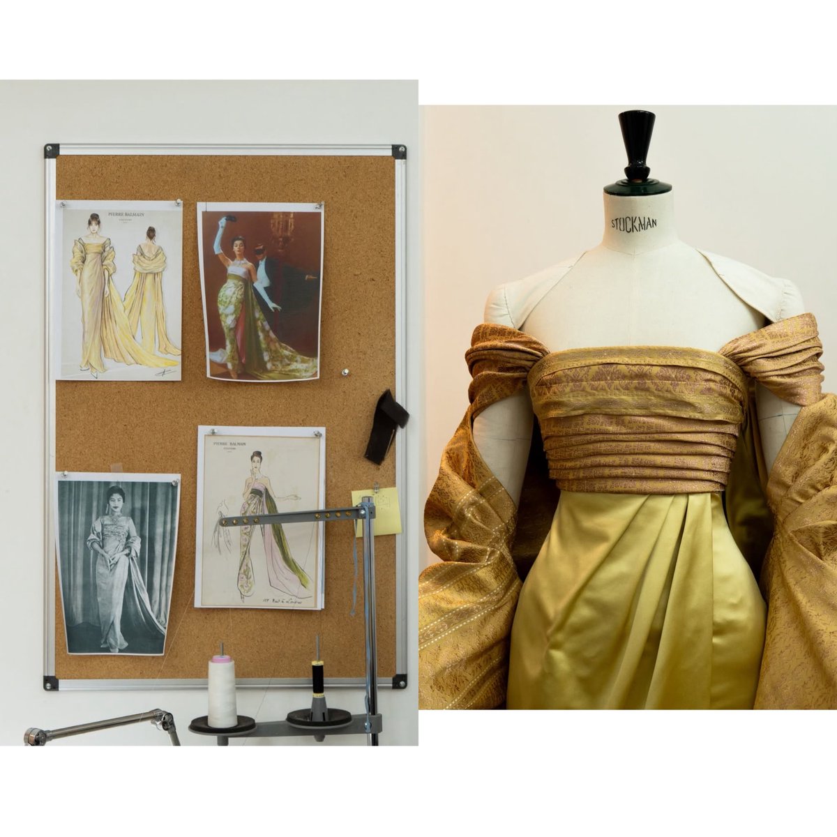 LaliceUpdates's tweet image. Vogue Hong Kong IG update:

BP’s Lisa, appointed "Amazing Thailand Ambassador" by the Tourism Authority of Thailand (TAT), lit up the "Amazing Thailand Exclusive Night" at Wat Arun in Bangkok. She captivated in a custom Balmain haute couture corset gown with a sweeping train,…