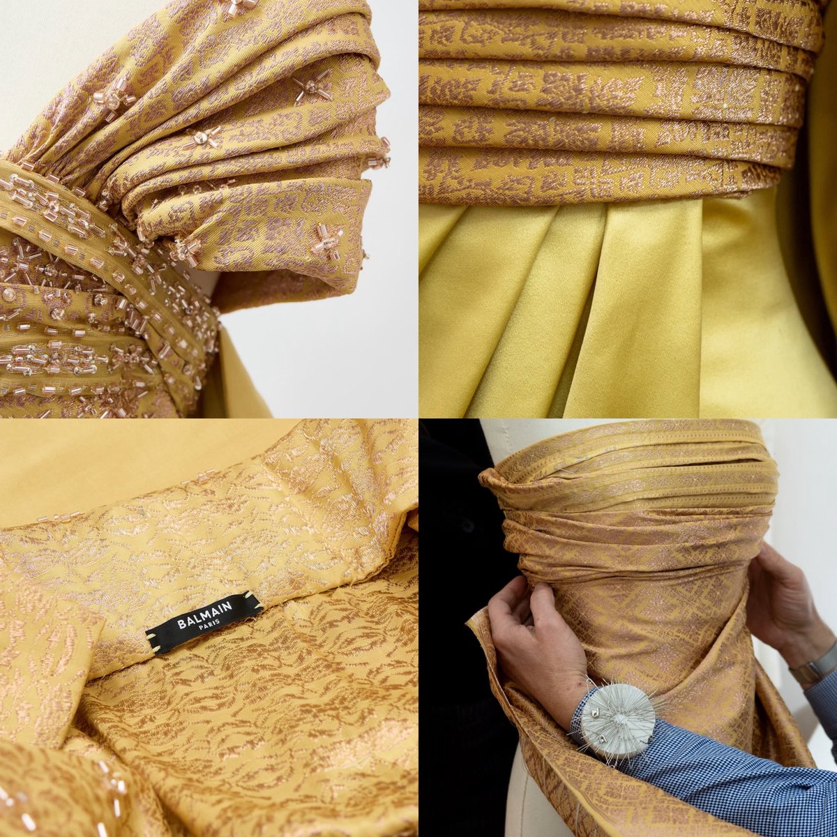 LaliceUpdates's tweet image. Vogue Hong Kong IG update:

BP’s Lisa, appointed "Amazing Thailand Ambassador" by the Tourism Authority of Thailand (TAT), lit up the "Amazing Thailand Exclusive Night" at Wat Arun in Bangkok. She captivated in a custom Balmain haute couture corset gown with a sweeping train,…