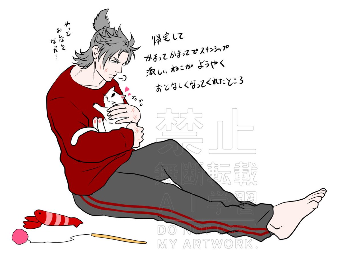かわにゃかじま🐈
晴信くんと虎猫ちゃん 