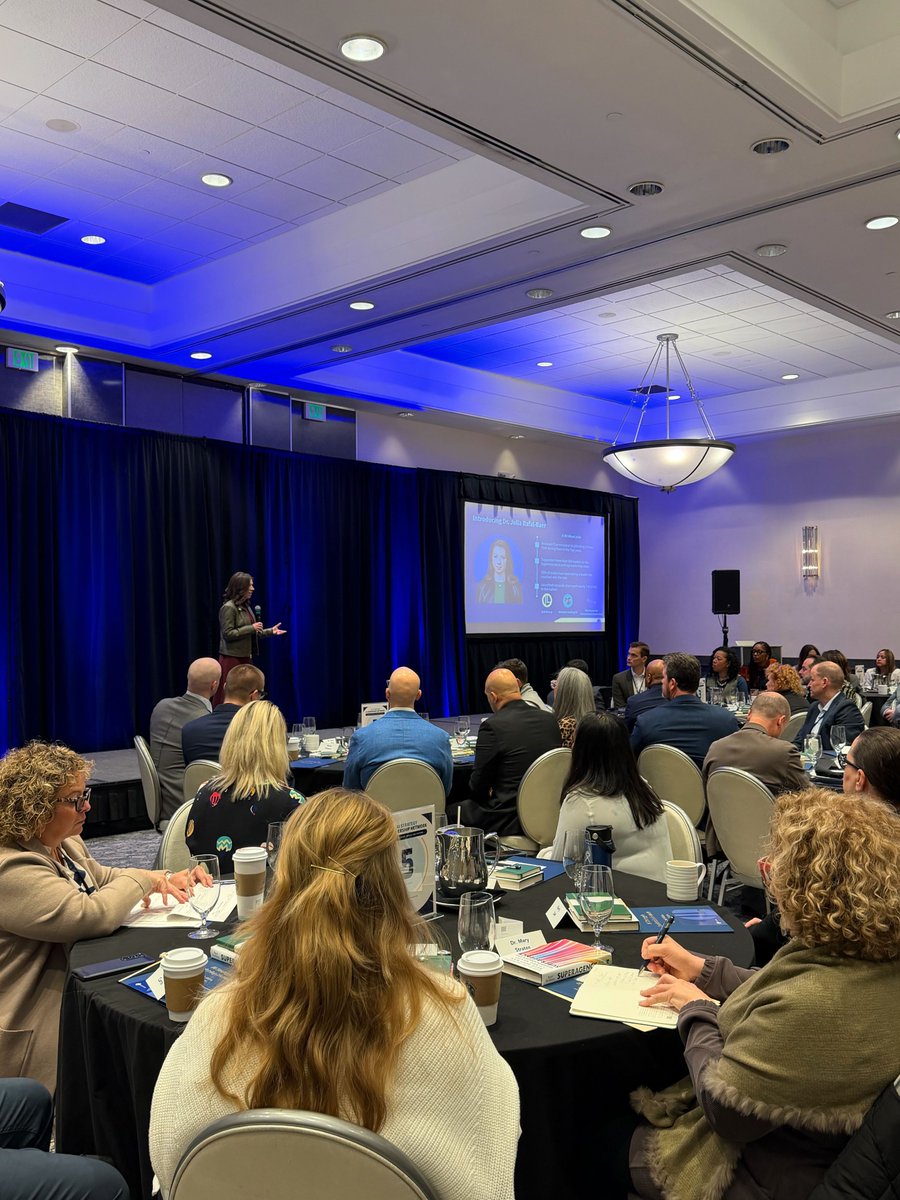 WeAreILO's tweet photo. Today, #AIStrategy & Leadership Network Cohort 2 officially kicks off with superintendents and their leadership teams from across the country gathering.

Across 2 cohorts, more than 140 leaders from 11 state agencies and 34+ school districts, representing 12.5 million students, are doing the hard work of leading AI with purpose, structure, and responsibility at scale.

This work is about building shared direction, strengthening leadership judgment, and shaping how nearly 1 in 4 public school students will experience what comes next.

Day one begins with vision.
The work starts now.

cc @juliarafalbaer