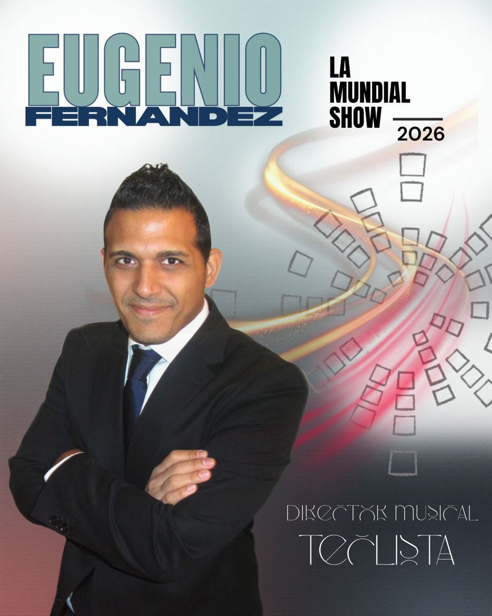 𝗟𝗮 𝗠𝘂𝗻𝗱𝗶𝗮𝗹 𝗦𝗵𝗼𝘄 𝟮𝟬𝟮𝟲 ✨
Presentaciones… 

Donde nacen las armonías y se construye la magia.
𝗘𝘂𝗴𝗲𝗻𝗶𝗼 seguirá aportando sensibilidad, versatilidad y elegancia al sonido de la orquesta.
sumando talento musical  🎼