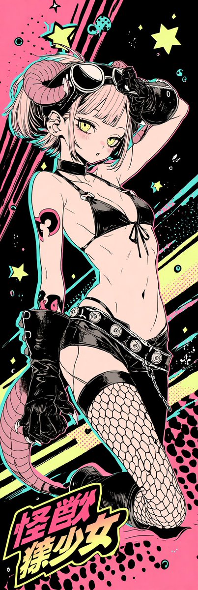 KcraftAIart's tweet photo. Midnight post

Kaiju Girl
怪獣少女俱楽部
#nijoujourney #niji7