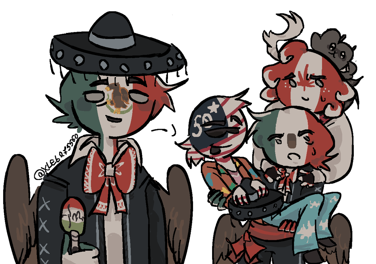 xleb275560's tweet photo. Mexico🇲🇽✨
#CountryHumans #art https://t.co/auOrW7Qcnz