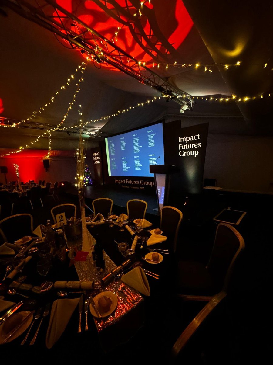 Mustard_UK's tweet photo. Throwback to a glittery Impact Futures Group ✨ creators of life changing training - Christmas Conference along with evening gala dinner at @devereofficial Hotel 🙌 https://t.co/8cELV6nnAi
