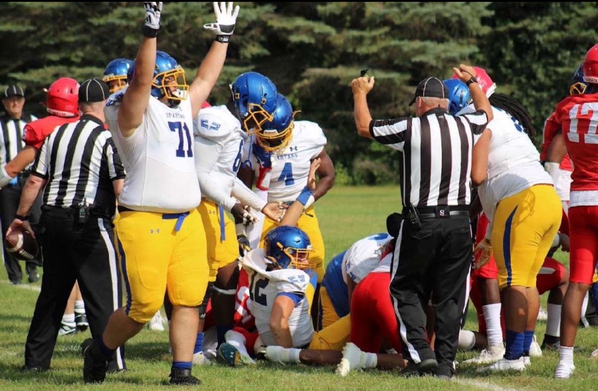 If you’re “serious” about the 🅾️pportunity &amp; ready to compete, let’s put it together.

Puzzle pieces: 🧩
Offensive Linemen 
(1-center/2-Tackles)

Defensive Linemen
(2-3 “true” Tackles)

Why wait when🫵can come compete &amp; earn your way to play right away. 
#ComeBallNFergusFalls ⚔️