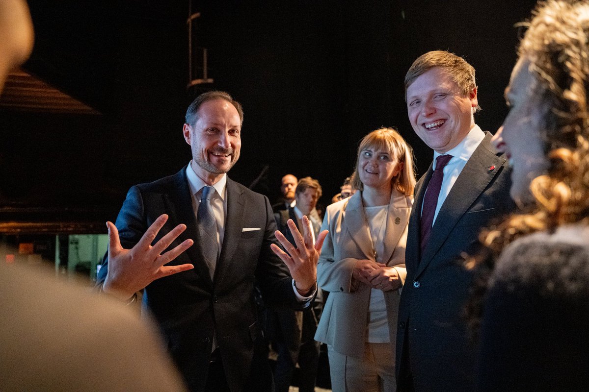 Channyrose12's tweet photo. With Norway high-ranking government officials in attendance, the participation of Norway’s Crown Prince Haakon 🤴 marked a defining moment at #PeaceOut2026, organized by @Norad.
#peaceispossible 
#riseforafrica 
#Norway https://t.co/6KvWihzLUO