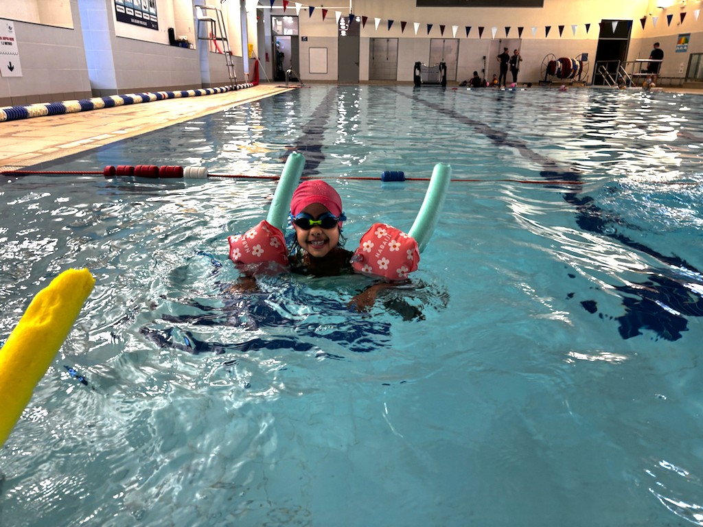 Our school swimming lessons run for set periods throughout the year, from KG4 to Grade 8! 

Students take part in structured, age-appropriate programs designed to build confidence, promote physical activity, and teach essential water-safety skills from an early age.