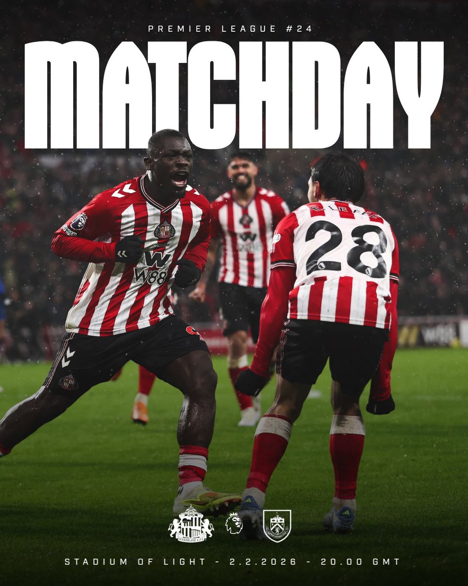 SunderlandAFC's tweet image. Monday Night Football 🚨👊

#SUNBUR