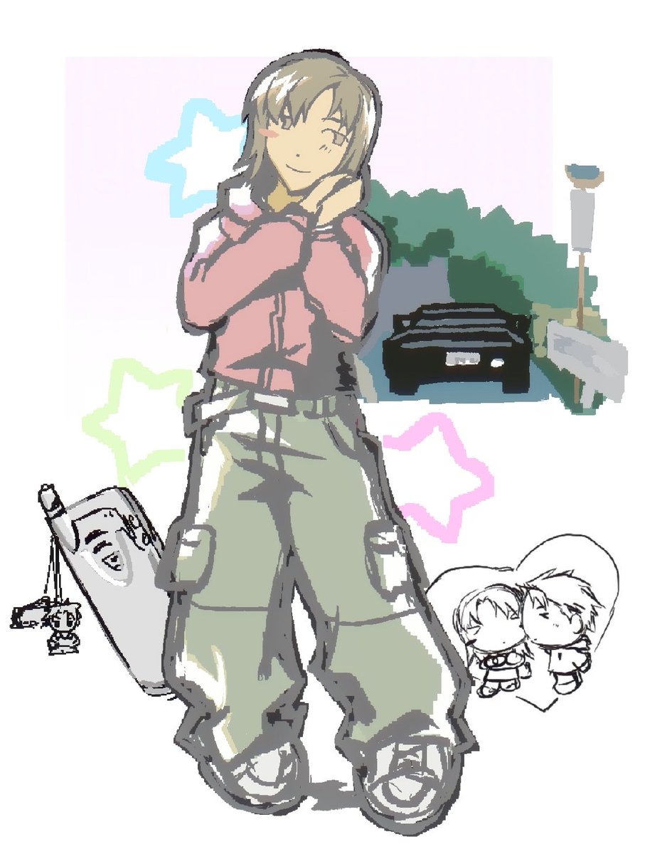 chocshua's tweet image. Kyoko 🖤 
#initialD