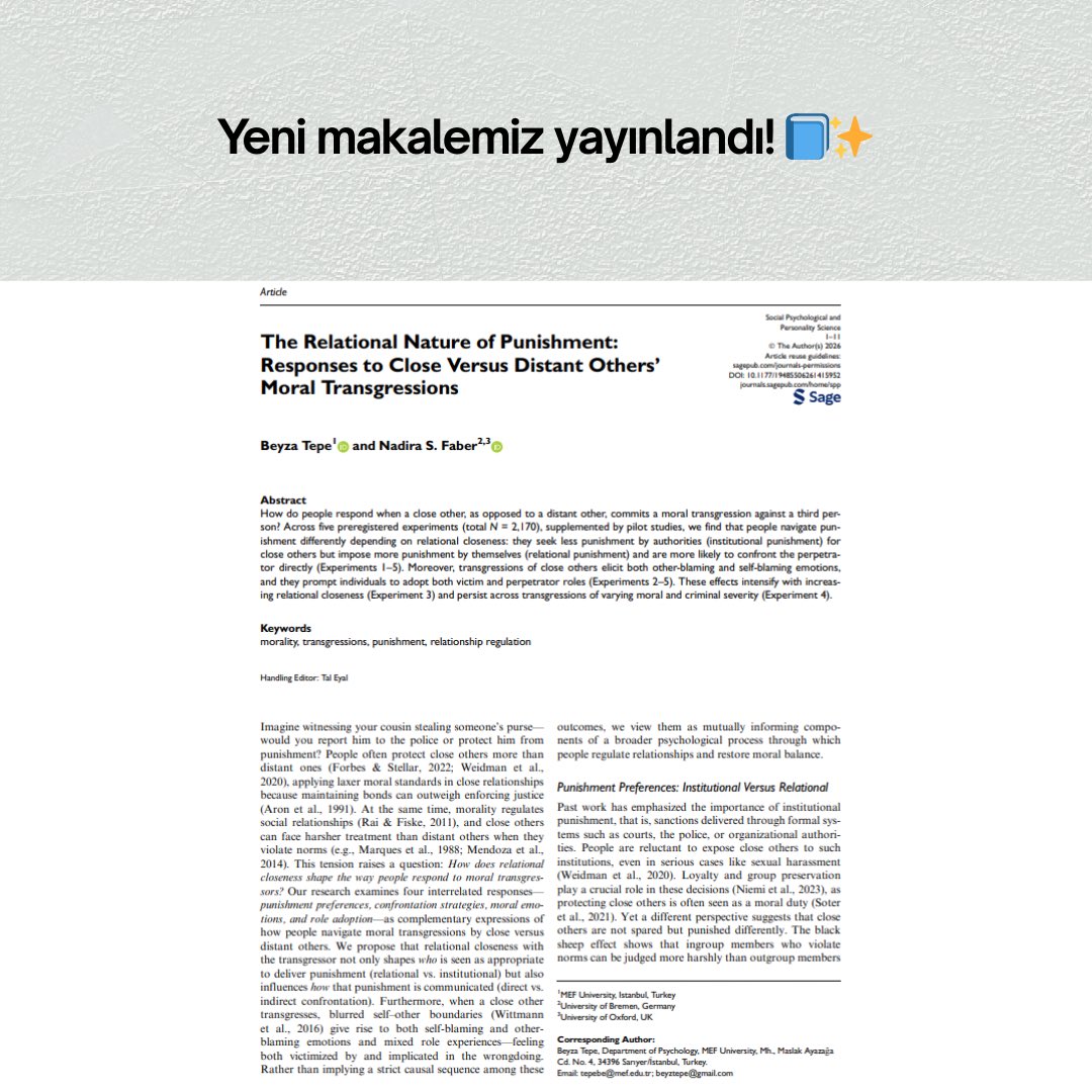 Tepe Morality Lab tweet media