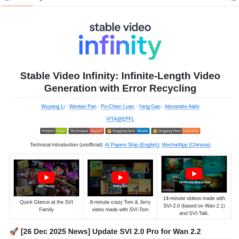 tom_doerr's tweet photo. Generates videos of infinite length with error recycling

https://t.co/5YdDVsheeY https://t.co/yOrPgvs1ya