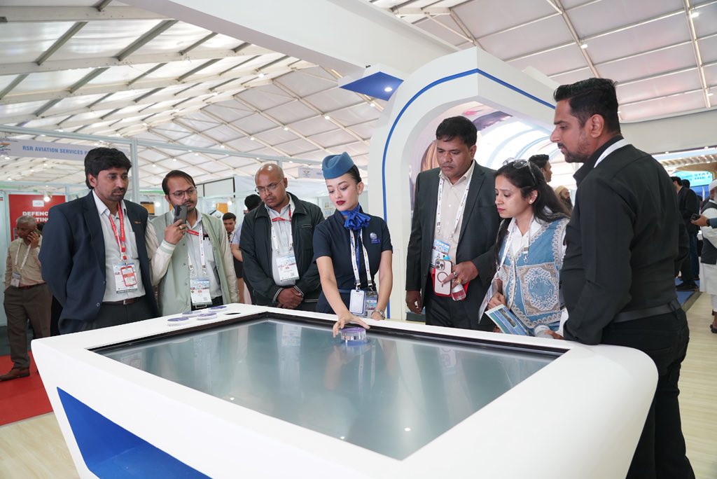 IndiGo6E's tweet image. Visit our Experience Centre at Wings India 2026 and immerse yourself in the IndiGo experience. #goIndiGo