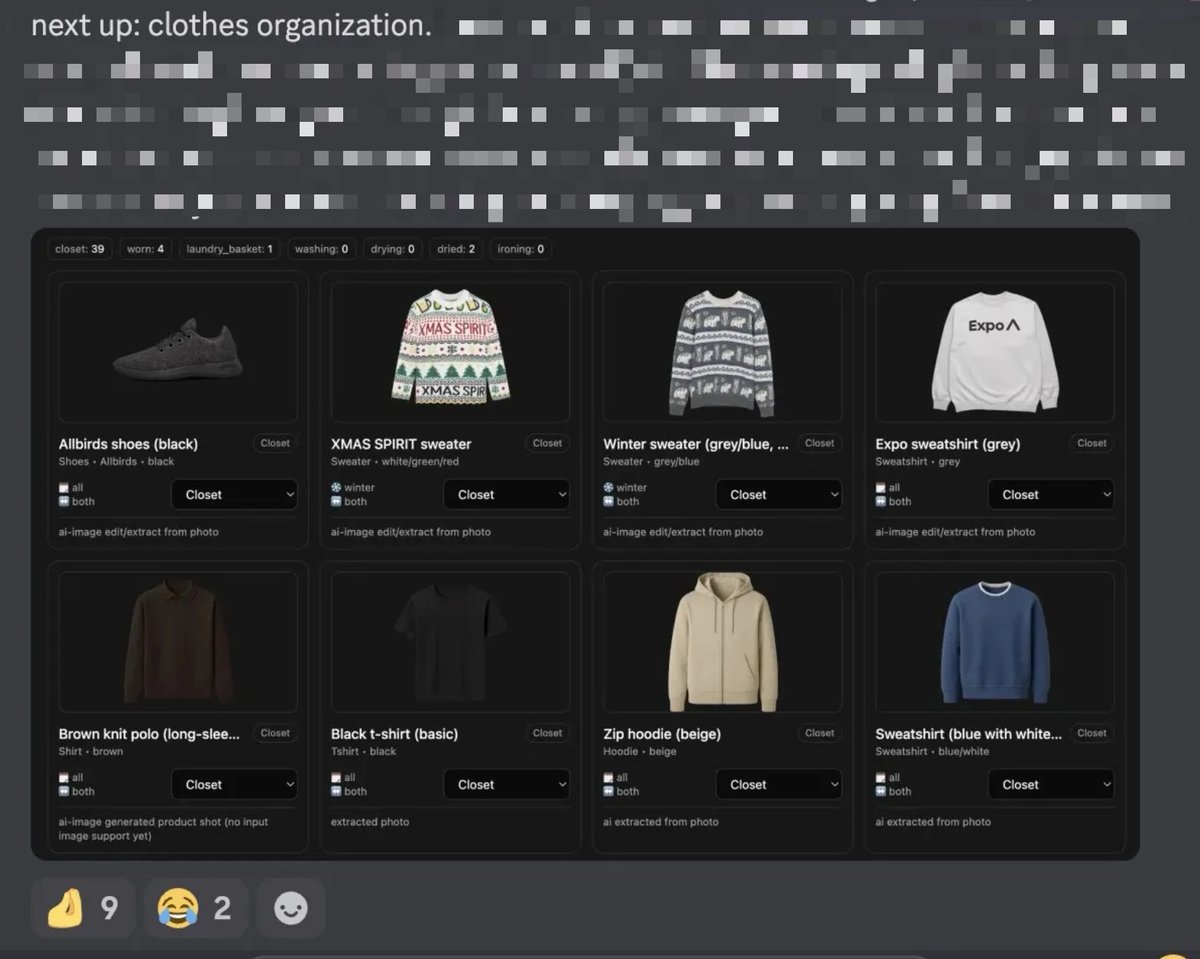 Clothing classifier UI