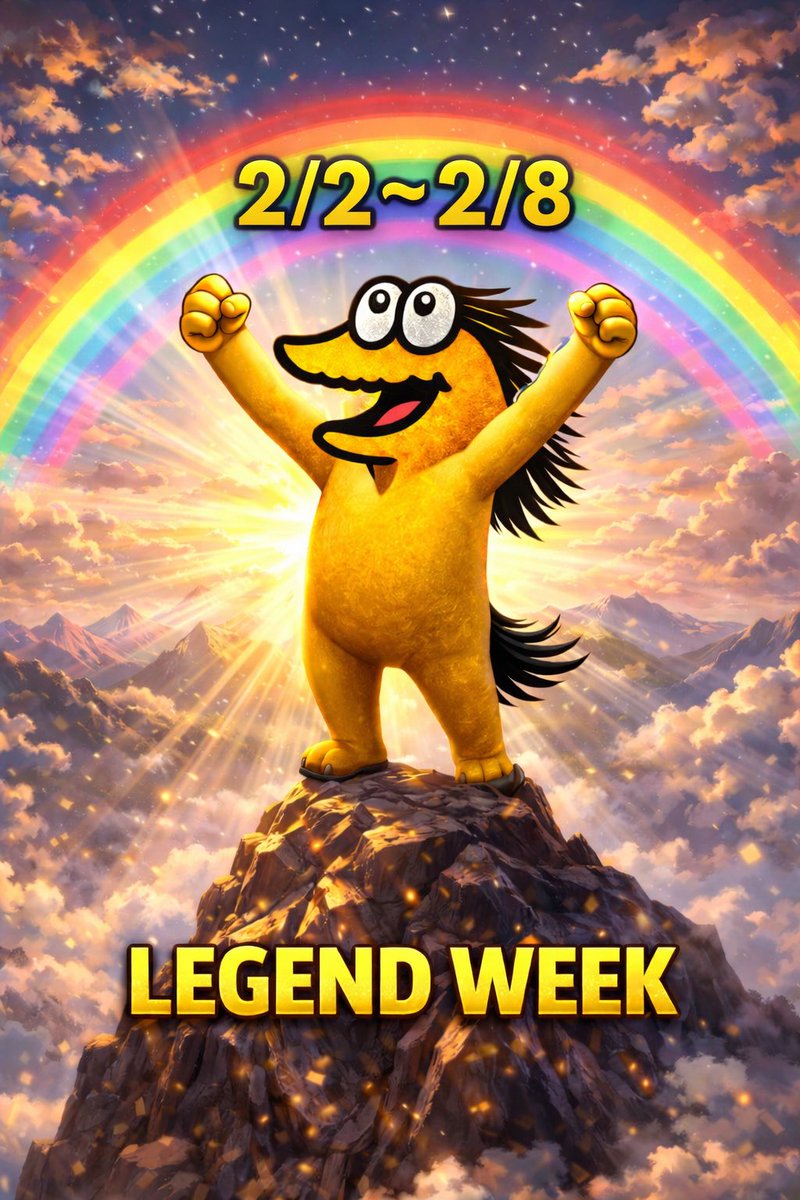 🎉重大発表🎉】なんＪコインは2/2〜2/8にレジェンドウィークに突入するンゴ！ 日本、海外の多数のインフルエンサーがなんＪコインに参戦！拡散を行うんや！  そして、上場、ブースト、エアドロイベントと盛り沢山や！ 伝説を作ろうぜ。 そして、ついに、、、🤝