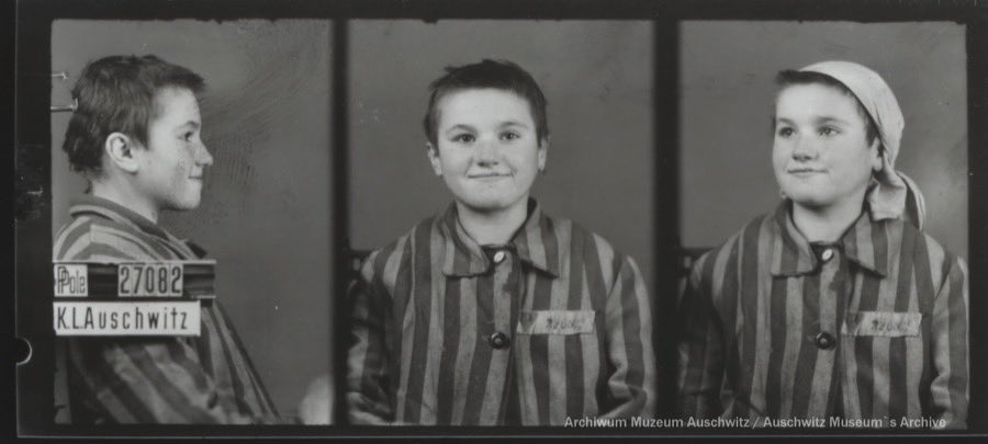 AuschwitzMuseum's tweet image. 29 January 1929 | A Polish girl, Maria Wojda, was born in Zamość.

In #Auschwitz from 13 December 1942. 
No. 27082
She was evacuated from Auschwitz and liberated in Bergen-Belsen.