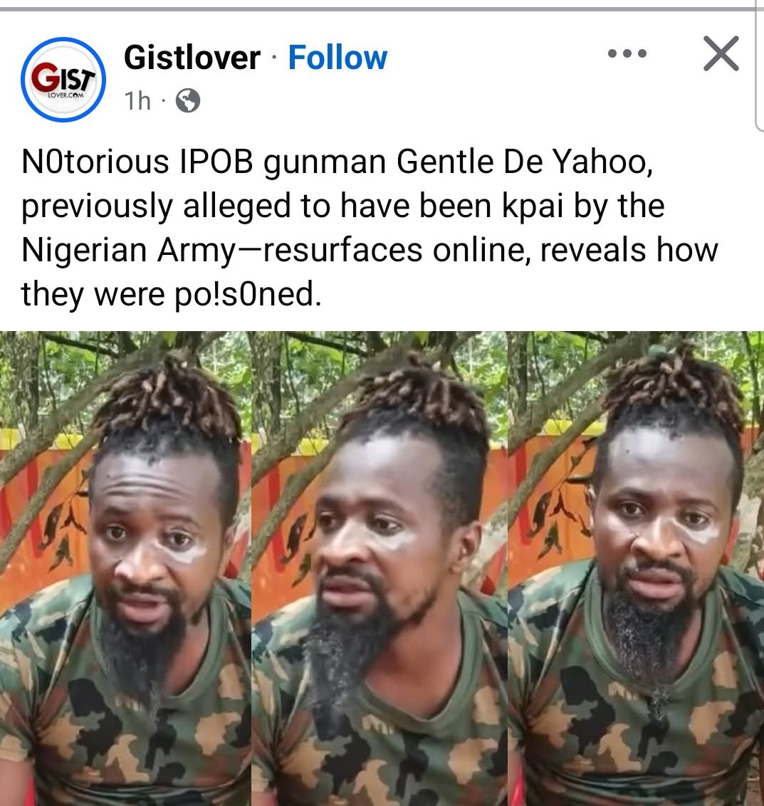 CitizenObs's tweet image. Your local bloggers have begun laying the groundwork to link the impending government-sponsored violence in Biafraland to IPOB.

Instead of investigating the Nigerian Army, which previously claimed it had arrested these criminals, they have turned around and started playing the…