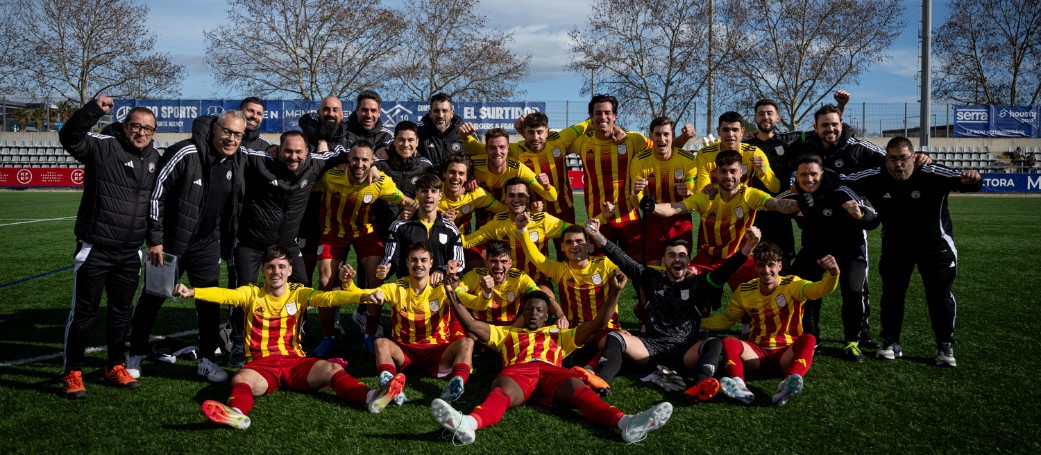 🏆 𝐅𝐚𝐬𝐞 𝐢𝐧𝐭𝐞𝐫𝐦𝐞𝐝𝐢𝐚 𝐝𝐞 𝐥𝐚 𝐂𝐨𝐩𝐚 𝐝𝐞 𝐑𝐞𝐠𝐢𝐨𝐧𝐬 𝐔𝐄𝐅𝐀

📝 La crònica. Catalunya triomfa i es classifica per la Fase Final Nacional de la Copa Regions UEFA

⚽️ Catalunya 2⃣🆚0⃣ <a href="/futbolaragon/">Real Federación Aragonesa Fútbol</a> 
🏟️ Estadi Municipal Alumnes Obrers <a href="/ajuntamentvng/">Vilanova i la Geltrú</a>

🔗 Tots els