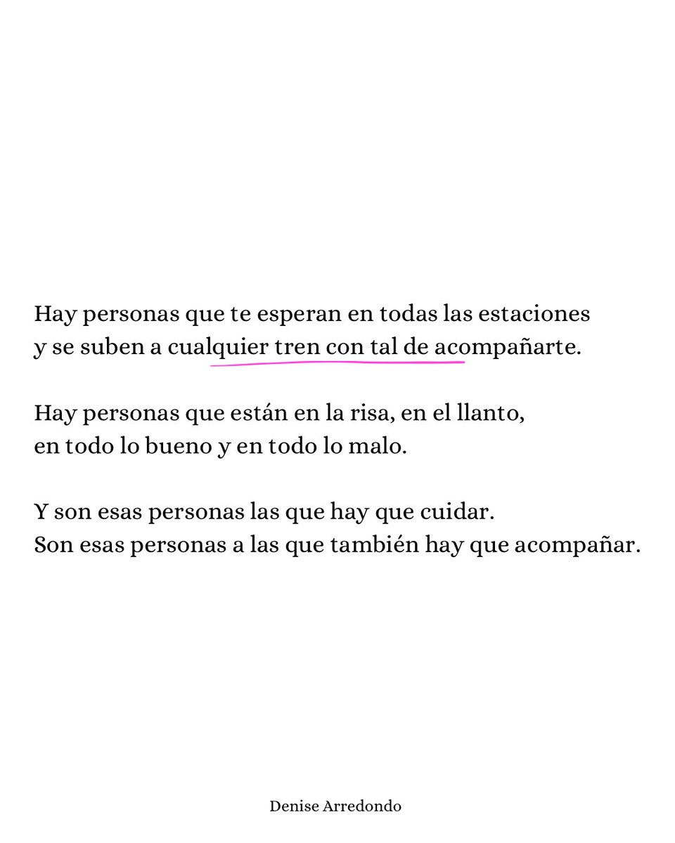 Acompañar a quienes nos acompañan 🫂