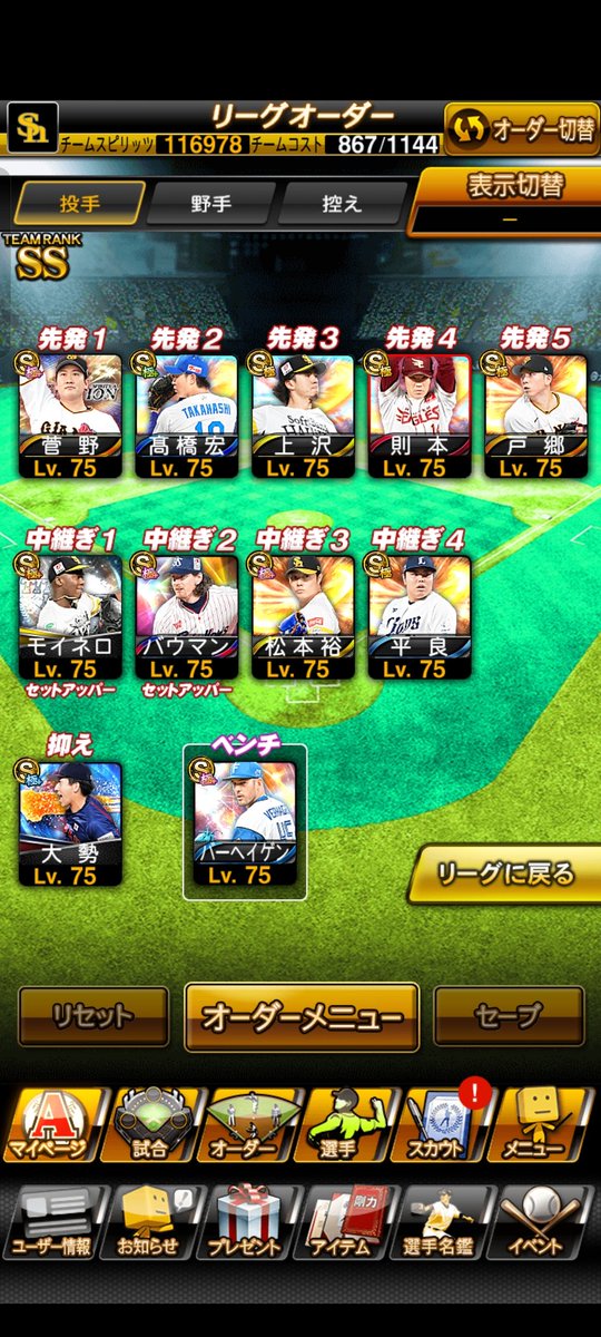 ヤクルト純正◎
極97体
プレラン264　エナジー277
S228体 Aレベマ150付近
💰️20〜35k即