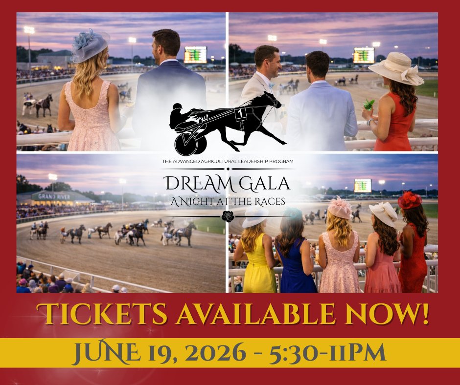 Tickets are available now for the AALP Dream Auction. Get yours today! 🎫aalpdreamauction.com 

🐦Take advantage of early bird pricing when you buy your tickets before April 20th. 

#AALP #DreamGala #OntarioAgriculture #GrowYourField #RuralON