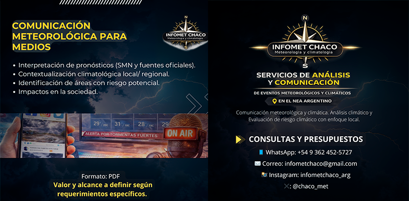 INFOMET CHACO tweet media
