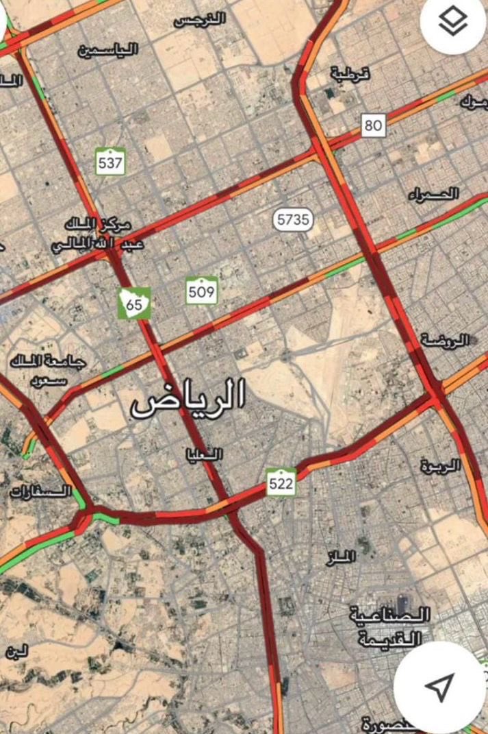 3ajel_ksa's tweet image. 🚨سخط واسع على مواقع التواصل الاجتماعي بسبب تأخر الجهات المسؤولة في إيجاد حلول جذرية لمشكلة الزحام المروري في مدينة الرياض.