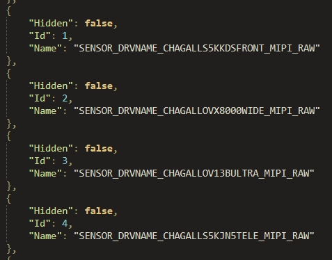 We also have the 17T's cameras, it's 1:1 to the 15T:
OV50E main, OV13B UW, JN5 tele and S5KKDS front.

It is also powered by MT6991 (I'm guessing Dimensity 9500s)
