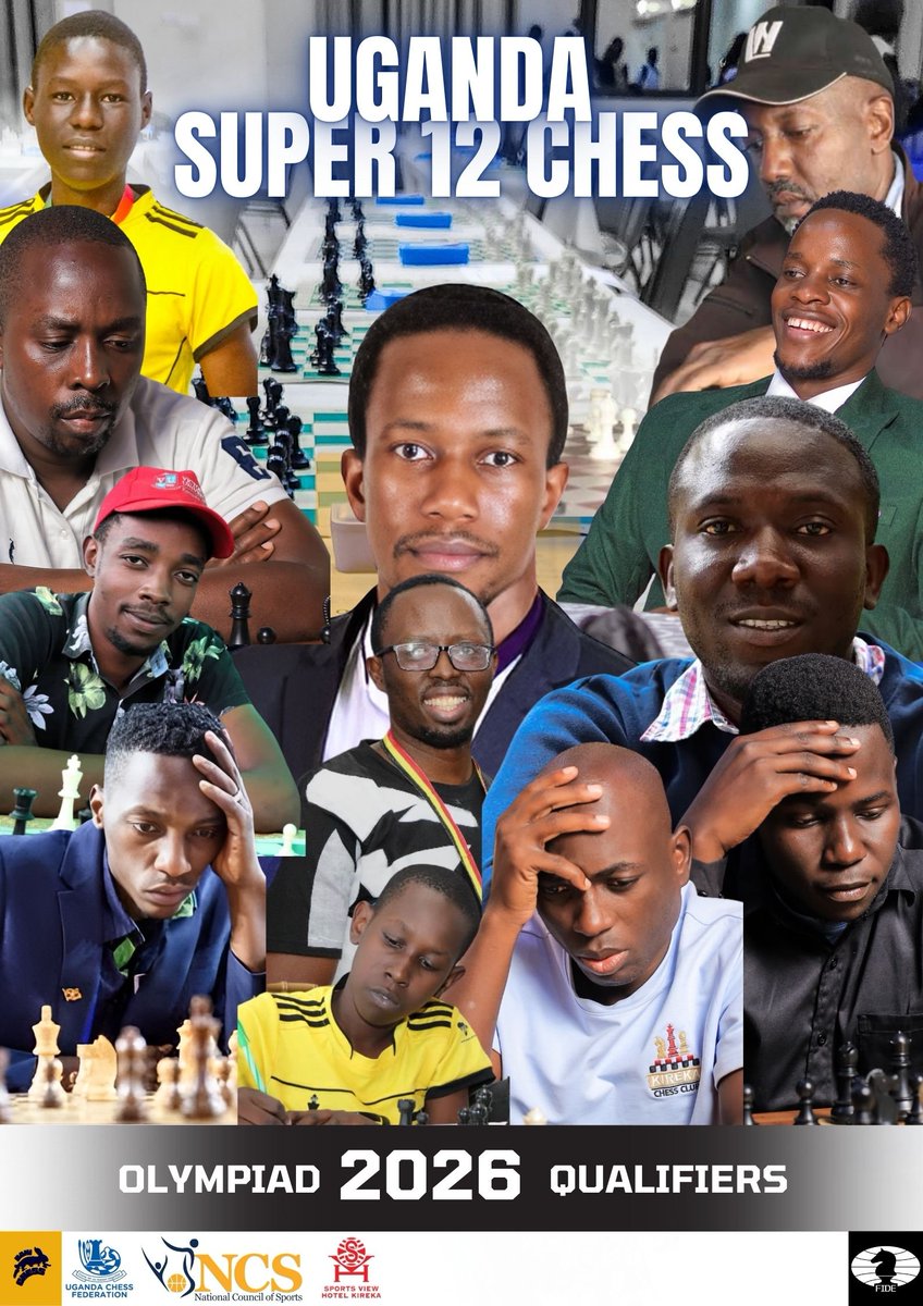 LightHouseUg's tweet photo. 🇺🇬♟️ Proud Lighthouse moment!

Our own @ZuriTatiina (16), former Youth Olympiad rep 🇳🇱 &amp; @MeetsKids ambassador &amp; Emmanuel Musasizi (26) are battling in the Uganda Chess Super 12 for a spot on Team Uganda 🇺🇬.

We pray &amp; cheer them on 🙏🏽♟️
#RoadToOlympiad https://t.co/q8jcpr2DTQ