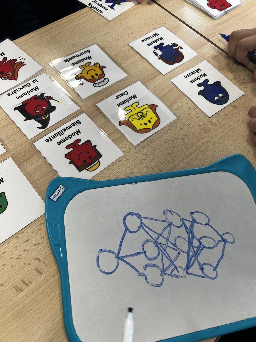 Numerique92's tweet image. 🧠✨Initiation à l’IA en CM2 d’Antony : qu’est‑ce que c’est ? Comment ça fonctionne ? Un atelier débranché pour comprendre le fonctionnement des réseaux neuronaux par #ERUN92 #EMC #IA