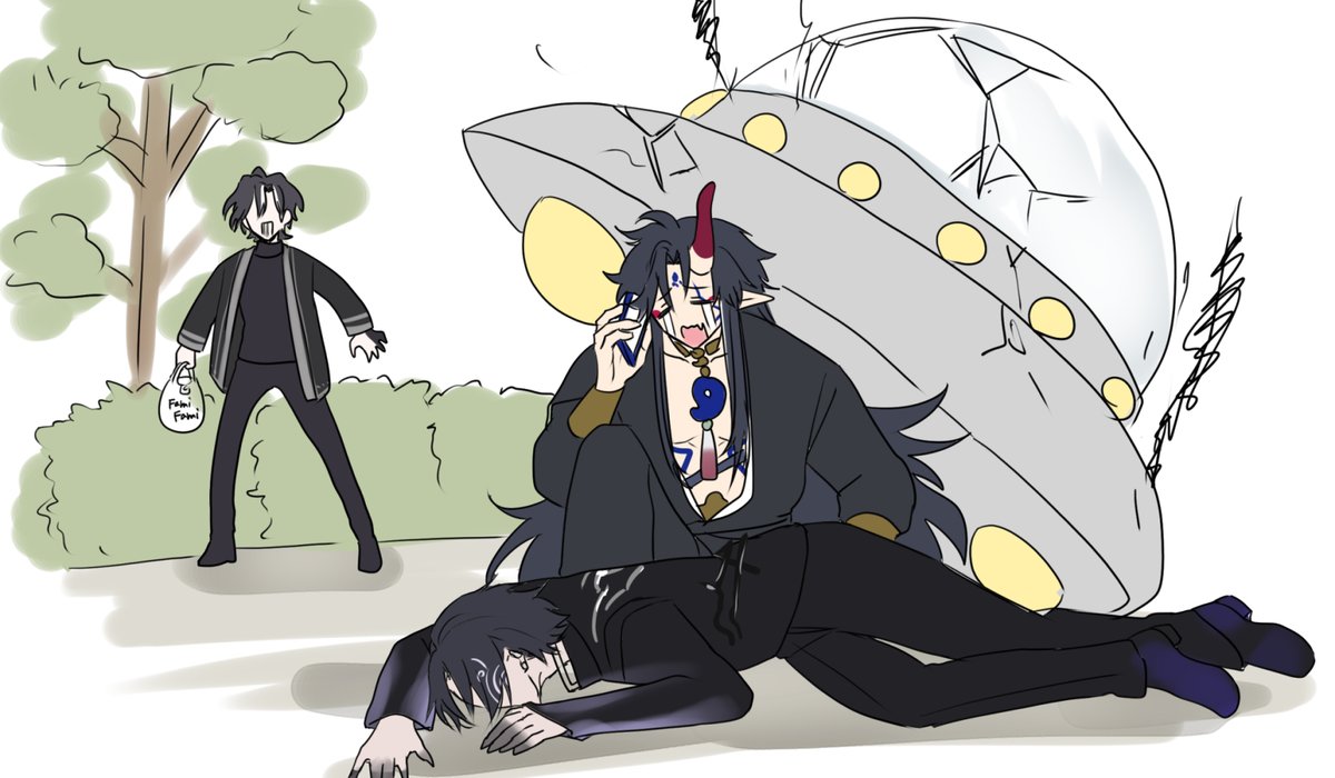 ariga_000's tweet image. Altus「はい。轢かれたのは俺なんです。いや、倒れてるのは運転してた方で。いや冗談とかじゃなくて。俺が耐えてしまって。衝撃で外に放り出されて失神してしまってるみたいで。いや轢かれたのは俺で、耐えてしまったのも俺です。筋トレとか好きで。結構耐えてしまったっていうか。いや嘘じゃなくて」