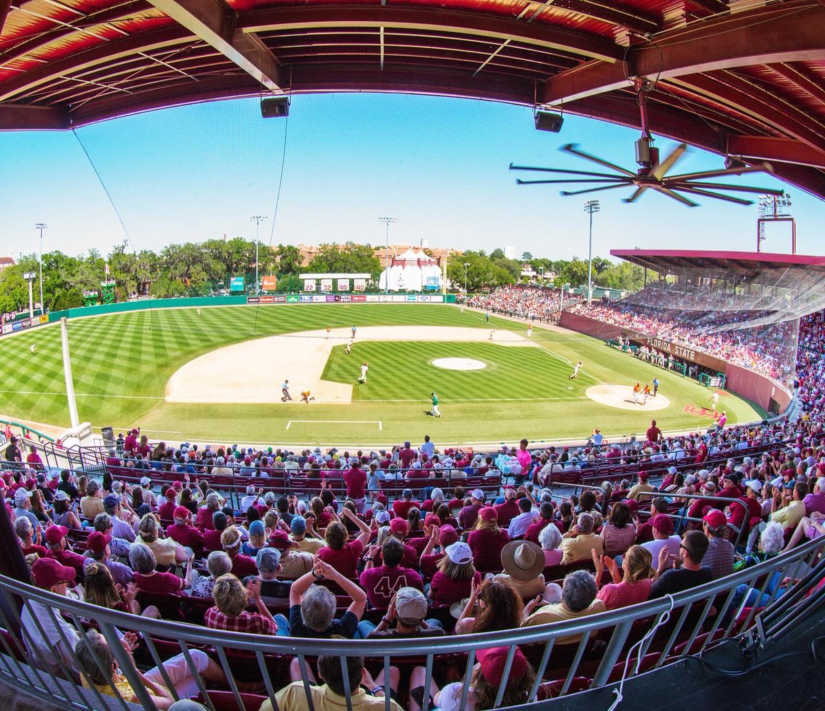 JML_ACC's tweet image. Ballpark Tour:

🏟️Dick Howser Stadium
📍Tallahassee, FL
Capacity: 6,700
Opened: 1983

A bucket list ballpark for any college baseball fan.