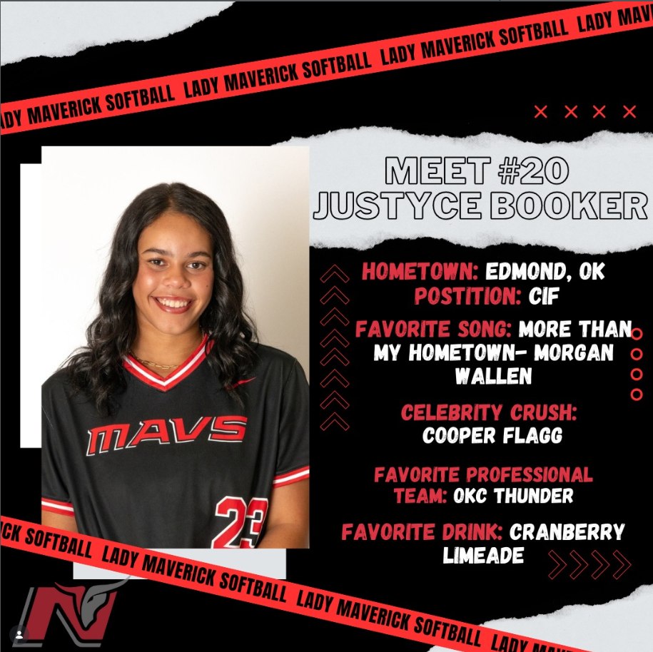 NOCTonkSB's tweet photo. Coming to us from Edmond, OK, Freshman #20 Justyce Booker. I'd watch out hitting it close to her, she's crazy quick at the corner!! @JustyceBooker
#itsalmosttime
#rollmavs
#hugthecactus https://t.co/Qk1QNaKH0r
