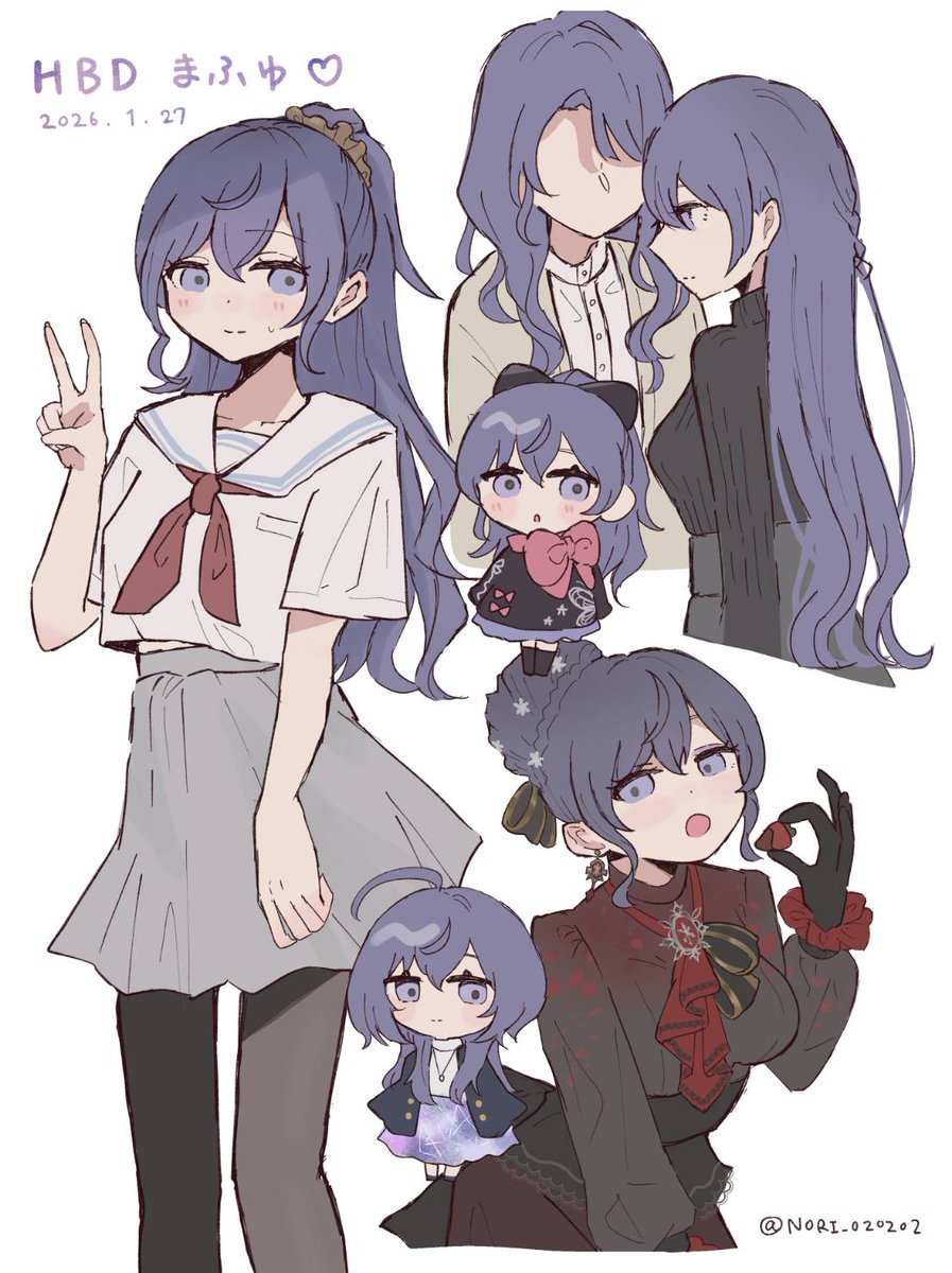 まふゆ誕生日おめでとう！！！🍰
#朝比奈まふゆ誕生祭2026 
 #prsk_FA