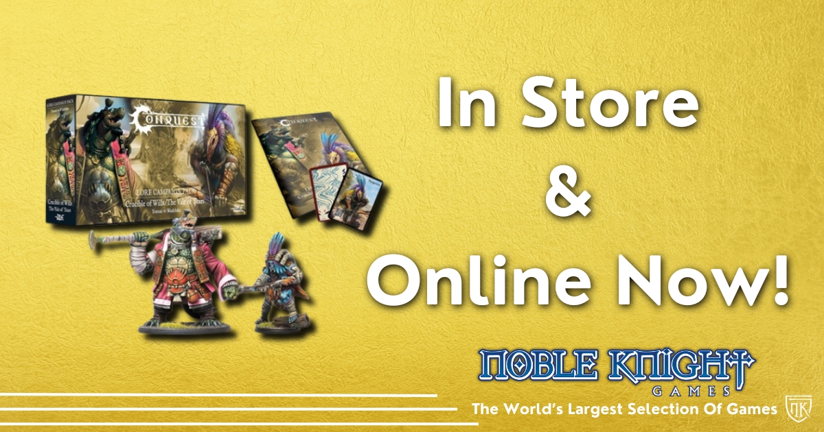 🚨New Release!🚨

Lore Campaign Pack - Crucible of Wills - The Vale of Tears

Deep within the Wastelands stand the Oases, bright spots of life and life-giving water in the otherwise blasted landscape that dominates these tormented lands. At the heart of one of these Oases...
