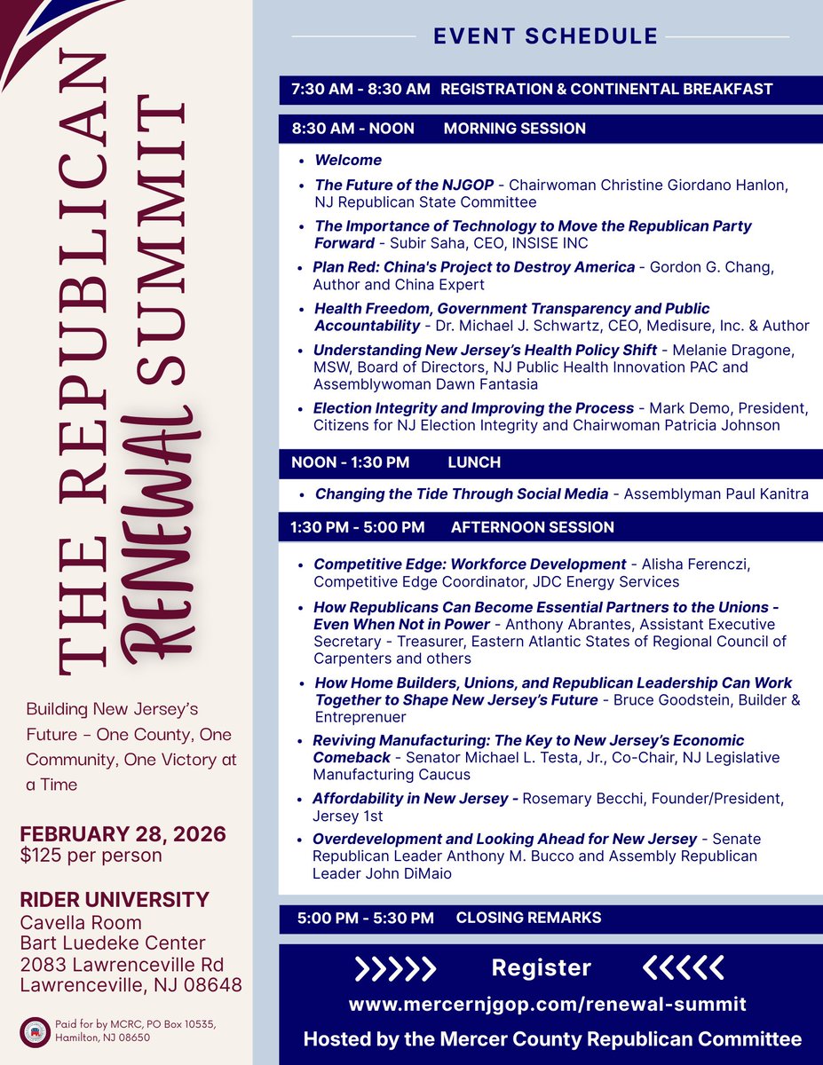 MERCER COUNTY REPUBLICAN COMMITTEE tweet media