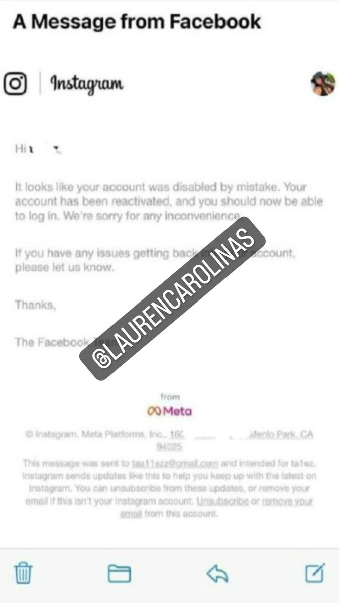 You can contact us for your hacked and disabled instagram facebook accounts 🙏