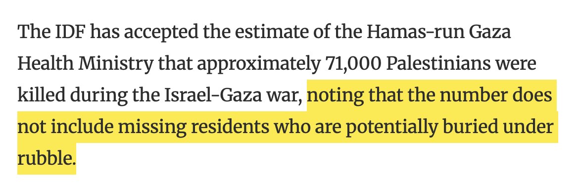 owenjonesjourno's tweet image. Israel's apologists spent over 2 years sowing distrust in the official Gaza death toll.

Now the Israeli army quietly accepts that it is actually an underestimate.

Eternal shame for the atrocity deniers. They must never be absolved of their guilt.