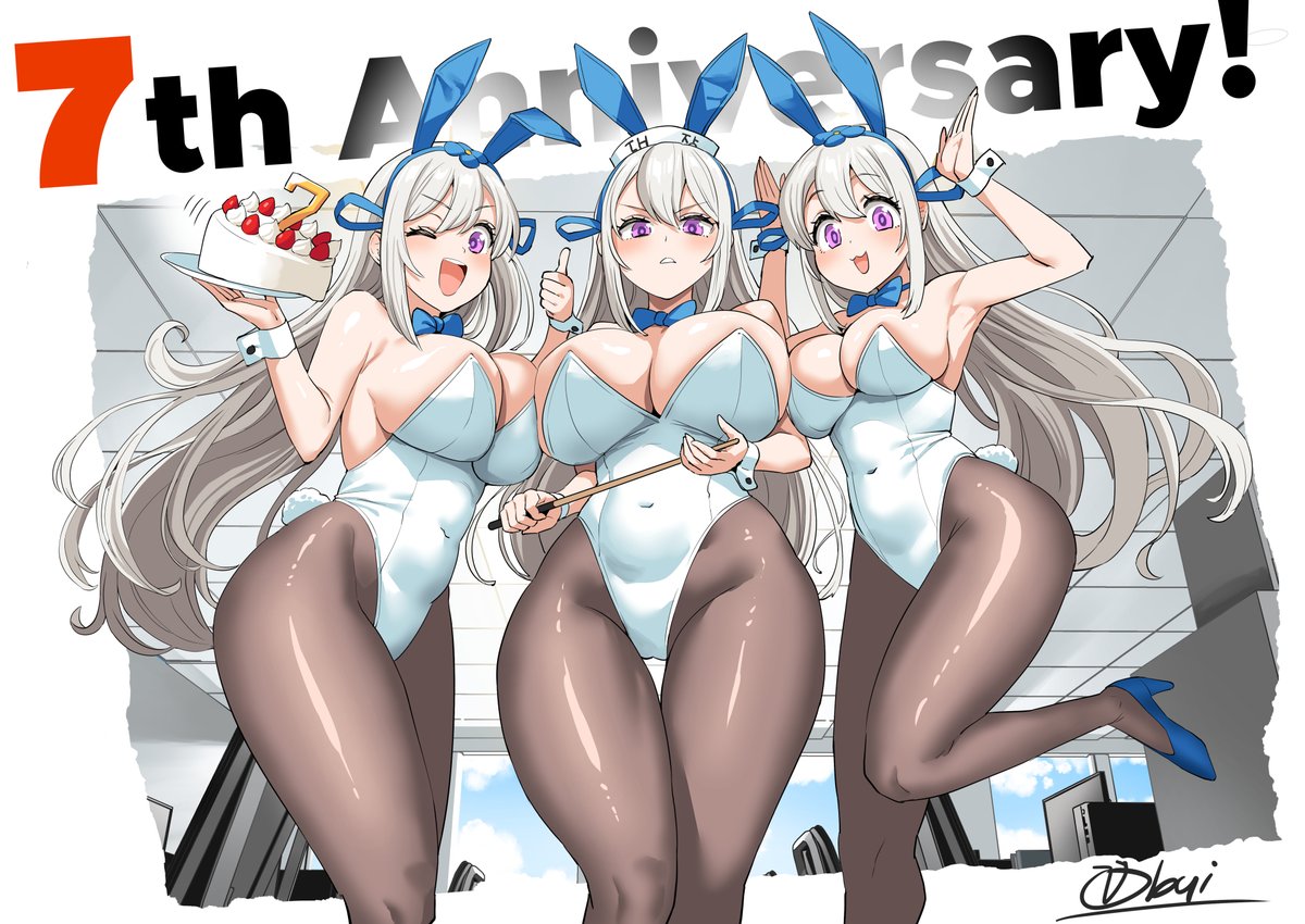 ラストオリジン7周年おめでとう!!
先日の生放送には間に合わなかったけど!!
祝電イラストで祝わせておくれ～～～!!!
라스트오리진 잘되게 해주세요!!!! 