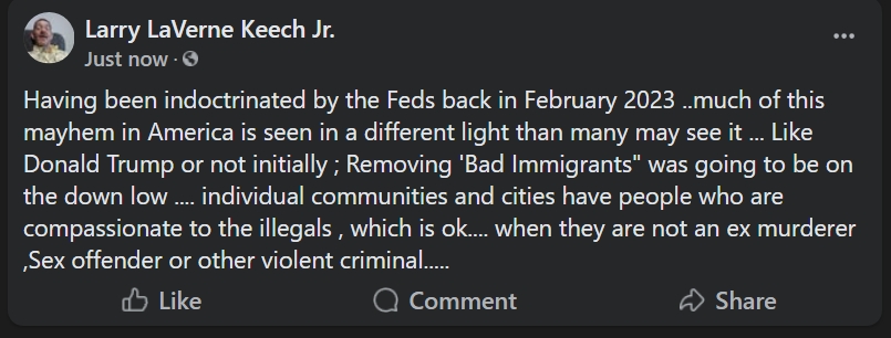 Esquidilba's tweet photo. @POTUS @DHSgov  #HOMAN ..... Gentleman , Thank you for the diligency in removing the "Unwanteds".Godspeed https://t.co/WY5x5UbRQv