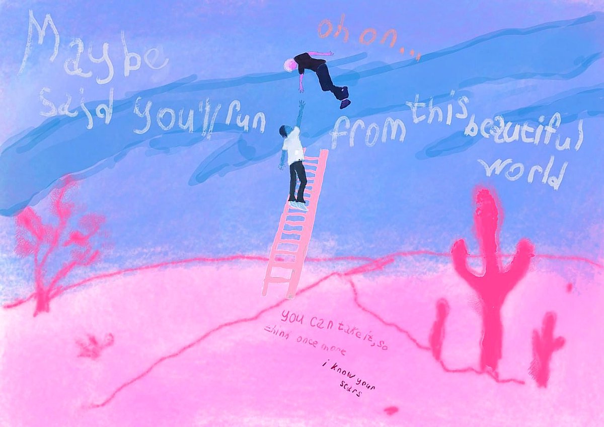 I really love maybe, so I decided to draw a long-hidden idea in my head... When my skill gets better, I'll definitely redraw it.
#maybe #Hanjisung