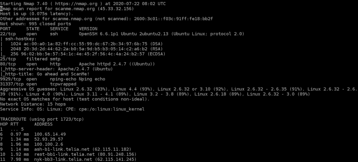 mqst_'s tweet photo. 🔬 Nmap Ultimate Tutorial: A Tutorial for the Greatest Scanning Tool of All Time

Blog: https://t.co/y8VFEf0Uhh

Author: Manish Shivanandhan

#infosec https://t.co/blxc5L8Qow