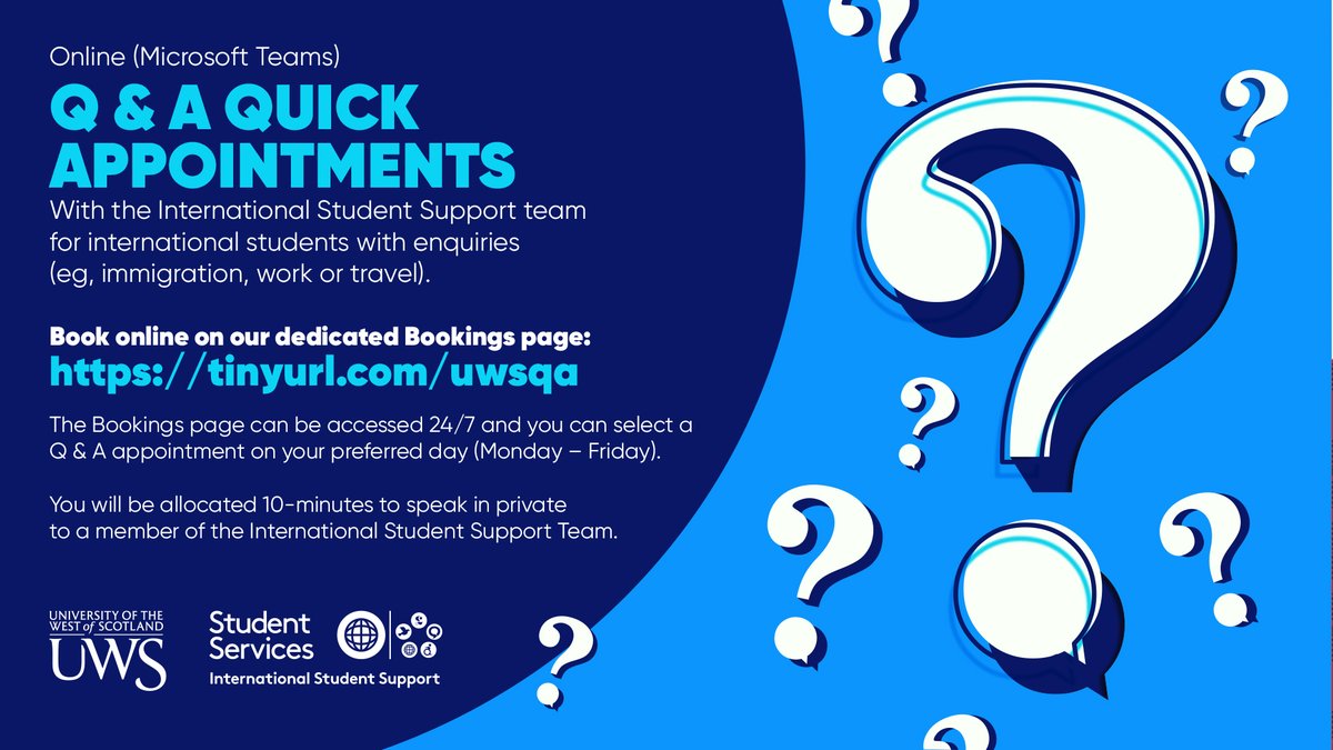 UWS Int Support tweet media