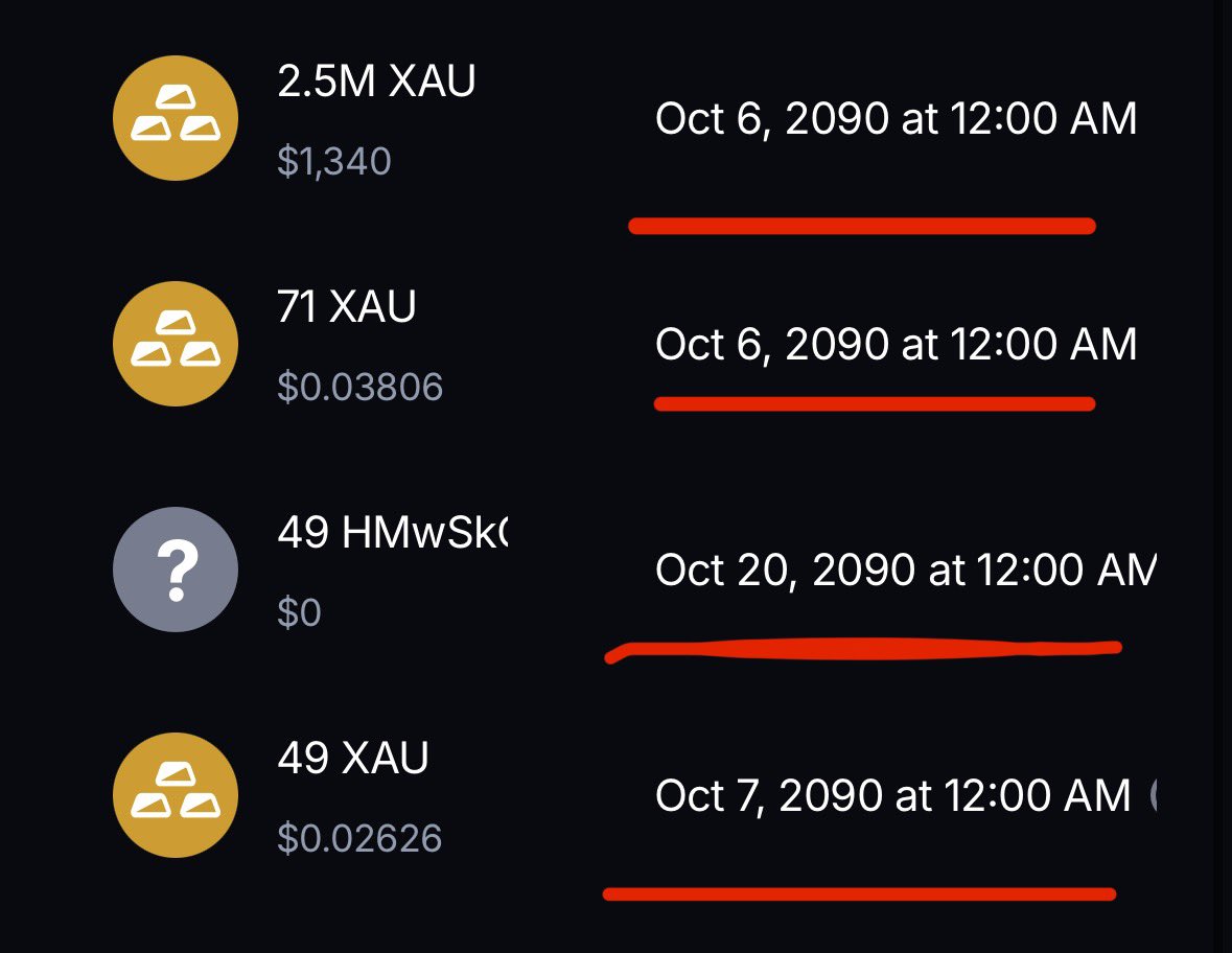 Gold_XAU_'s tweet image. We reached a milestone of 180 million #Gold bought back, close to $72k worth.

In addition 4% of the supply, paired with over 40 SOL added to liquidity and locked until 2090 on Streamflow as you can see.

We’re here to flip the script and bring to this space something never seen…