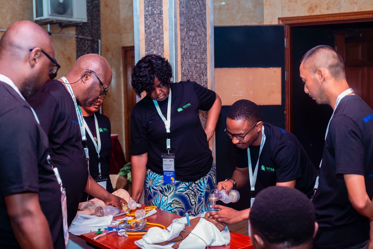 OS_DRC's tweet photo. We’re proud to share that @OperationSmile Tanzania, in collaboration with the @wfsaorg  recently hosted a successful WFSA SAFE Paediatrics Regional Training for Sub-Saharan Africa in Dar es Salaam, Tanzania...
https://t.co/KdRzrMLA6z
#HealthforAll #PatientSafety #SafeAnaesthesia https://t.co/sTJGTZRqTy