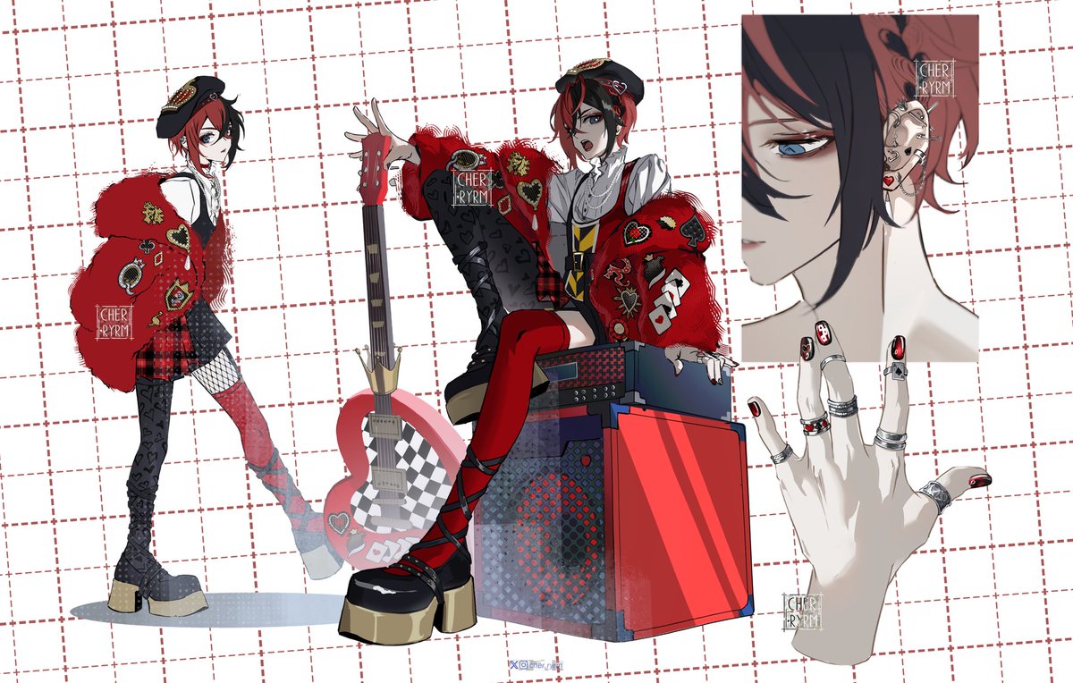 ♥️♠️
#twstファンアート #ツイステファンアート