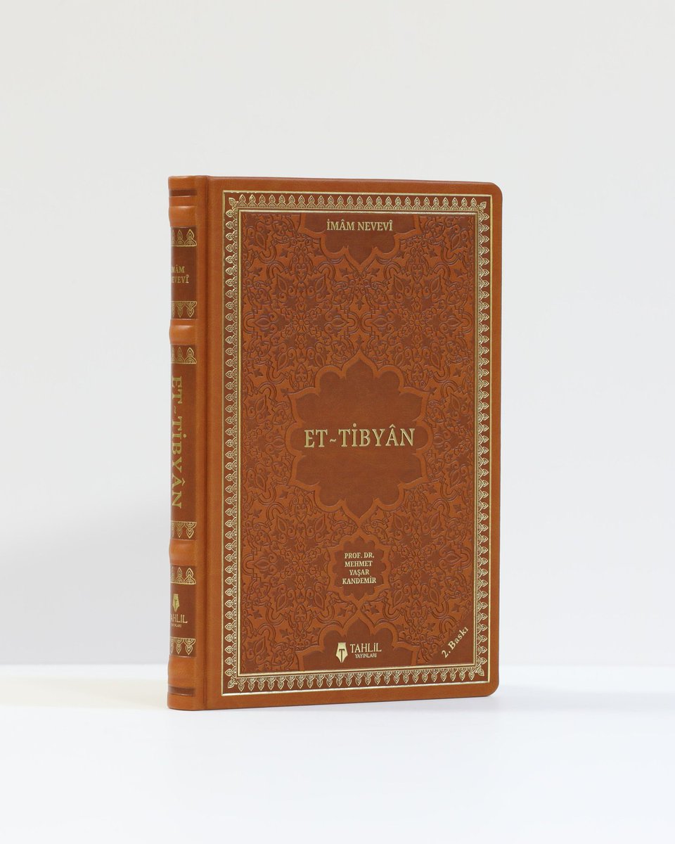 💥 ÇEKİLİŞ VAKTİ 💥
1 kişiye “Et-Tibyân” kitabını hediye ediyorum.
Yapılması Gerekenler;
• Hesabımı takip et,
• Bir arkadaşını etiketle,
• Gönderiyi retweetle.
Not: Çekiliş sonucu 8 Şubat Pazar Günü açıklanacaktır..