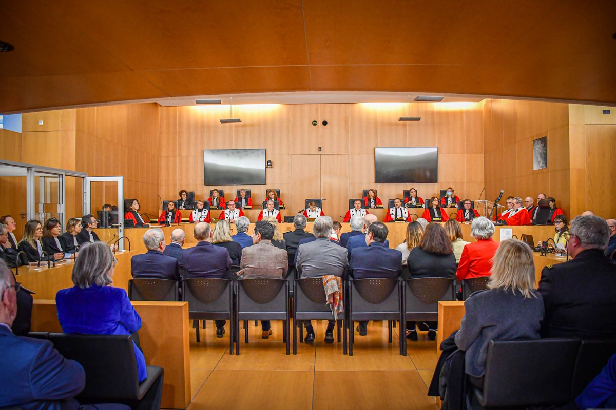 Image de Préfet du Calvados - ⚖️ Ce matin, le préfet assistait à l’audience solennelle de rentrée de la Cour d’appel de #Caen, mar